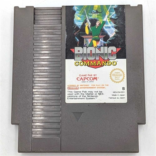 Bionic Commando - EEC - NES Game (B Grade) (Used)